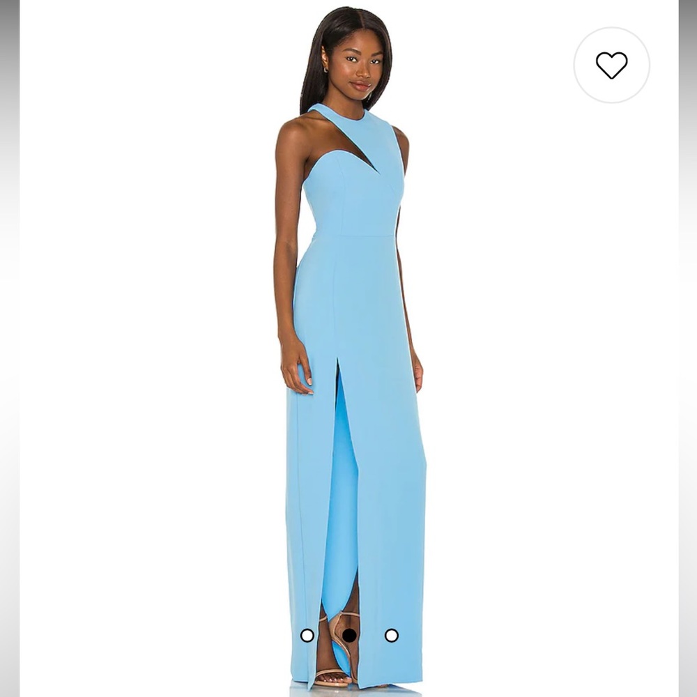 Brand NEW X REVOLVE Gilda Gown in Pacific Amanda Uprichard size XS